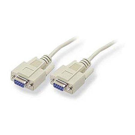 FIVEGEARS 10' DB9 Null Modem Female to Female Cable FI277674